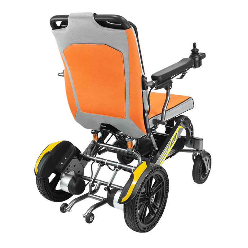 Ενισχυμένο αναπηρικό αμαξίδιο ελαφριάς πτυσσόμενης ισχύος